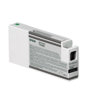 Epson Singlepack Matte Black T59680N UltraChrome HDR 350 ml, Epson Epson, T5968, Epson T5968 - matte black - original - ink