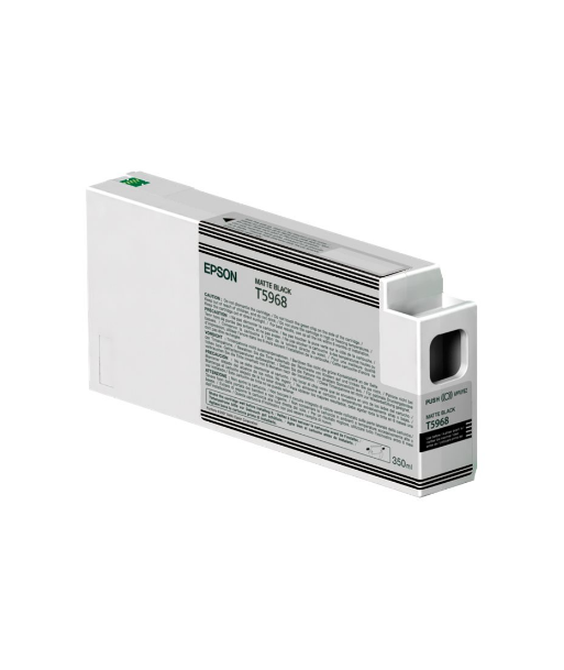 Epson Singlepack Matte Black T59680N UltraChrome HDR 350 ml, Epson Epson, T5968, Epson T5968 - matte black - original - ink