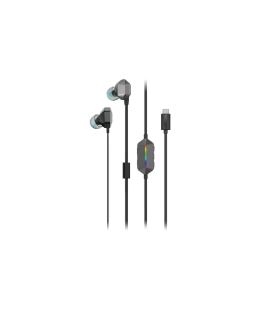 Kõrvaklapid Lenovo RGB Gaming In-Ear, Legion E510 7.1, Built-in microphone, Wired, Stormy Gray