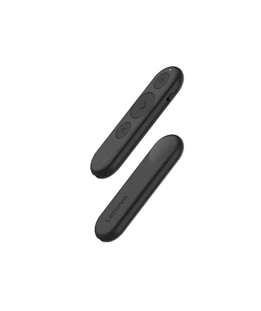 Lenovo | Portable Rechargeable Presentation Remote | Black Lenovo | Portable Rechargeable Presentation Remote | Black