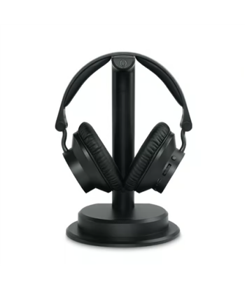 Muse TV Headphones with Transmitter Charging Base, M-282 CTV, Bluetooth, Black