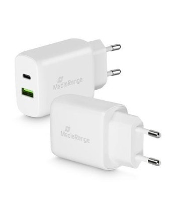 POWER ADAPTER USB/USB-C 25W/FAST MRMA112 MEDIARANGE