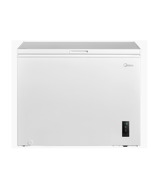 Морозильник Midea, MDRC405FEE01, Energy efficiency class E, Chest, Free standing, Height 85 cm, Total net capacity 290 L, White