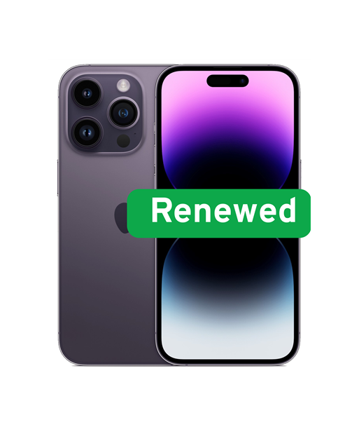 Apple iPhone 14 Pro (Renew, Grade C) – 128GB, Lilla, 5G, Dual SIM Apple iPhone 14 Pro (Renew, Grade C) – 128GB, Lilla, 5G, Dual SIM