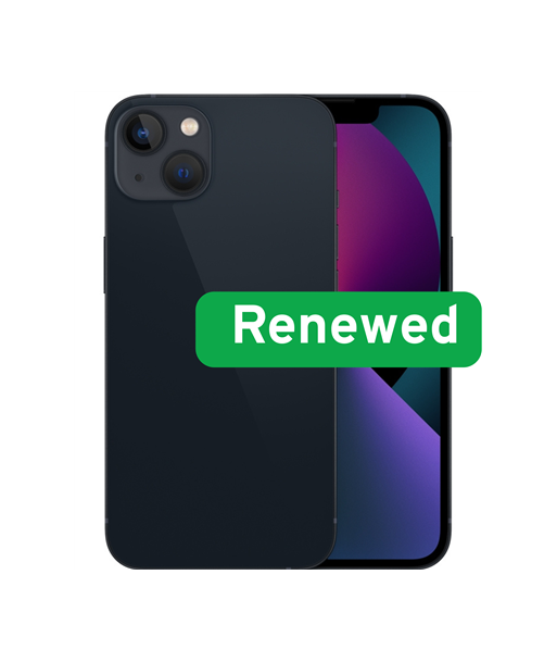 Apple iPhone 13 (Renew, Grade A++) – 128GB, Black, 5G, Dual SIM
