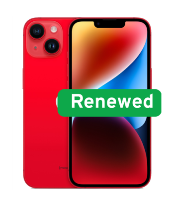 Apple iPhone 14 (Renew, Grade C) – 128GB, Punane, 5G, Dual SIM