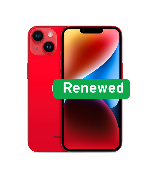 Apple iPhone 14 (Renew, Grade C) β 128GB, Red, 5G, Dual SIM Apple iPhone 14 (Renew, Grade C) β 128GB, Red, 5G, Dual SIM