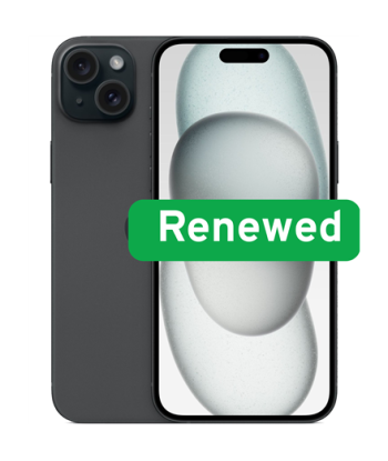 Apple iPhone 15 (Renew, Grade A++) – 128GB, Black, 5G, Dual SIM