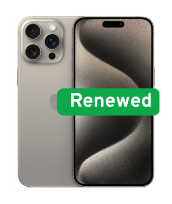 Apple iPhone 15 Pro (Renew, Grade B) – 256GB, Natural Titanium, 5G, Dual SIM