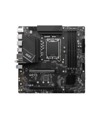 MSI PRO B760M-A WIFI DDR4 Motherboard, Intel LGA1700, SATA Support