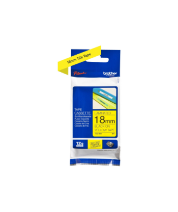 Brother, TZe-641 Laminated Tape, Black On Yellow, TZe, 8 m, 1.8 cm