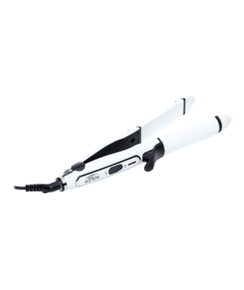 Adler, Hair straightener 2 in 1, AD 2104, Warranty 24 month(s), Ceramic heating system, 50 W, White