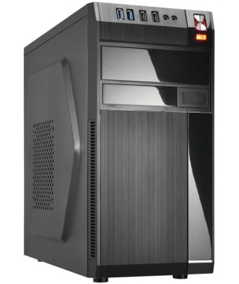 Case GOLDEN TIGER Baltimore 530 MiniTower Not included MicroATX Colour Black BALTIMORE5302USB2+2USB3