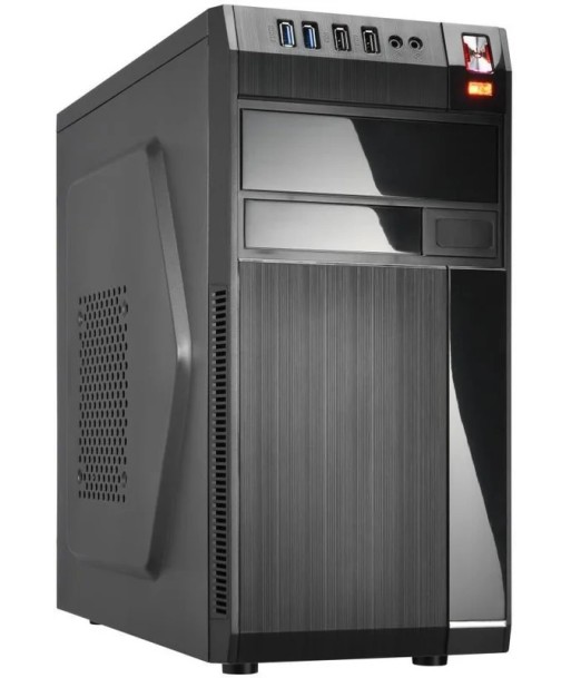 Case GOLDEN TIGER Baltimore 530 MiniTower Not included MicroATX Colour Black BALTIMORE5302USB2+2USB3