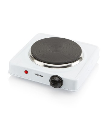 Pliidiplaat Tristar, KP-6185, Number of burners/cooking zones 1, Rotary, Black, White, Electric