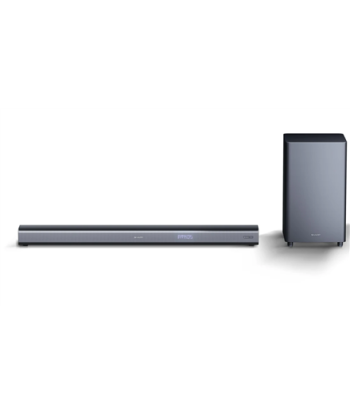 Sharp HT-SBW460 3.1 Soundbar with Wireless Subwoofer and Dolby Atmos for TV above 40", HDMI ARC/CEC, Bluetooth, 95cm, Black