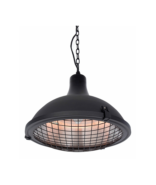 SUNRED INDUS II rippuv infrapuna soojendi – 2100W, IP44, must
