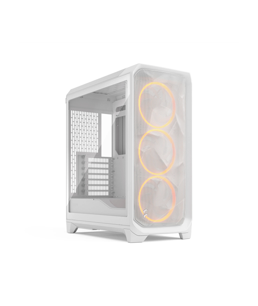 Fractal Design Meshify 3, White RGB TG Clear Tint, Mid-Tower, Power supply included No, ATX