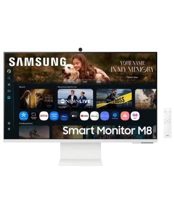 Samsung LS32FM801UUXDU 32" VA Smart Monitor M8 M80F 4K, 3840x2160/16:9/400cd/m2/4ms/HDMI USB | Samsung