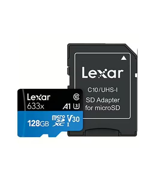 Lexar MicroSDXC 128GB UHS-I Memory Card – LMSBLPL128G-BNANG Lexar MicroSDXC 128GB UHS-I Memory Card – LMSBLPL128G-BNANG