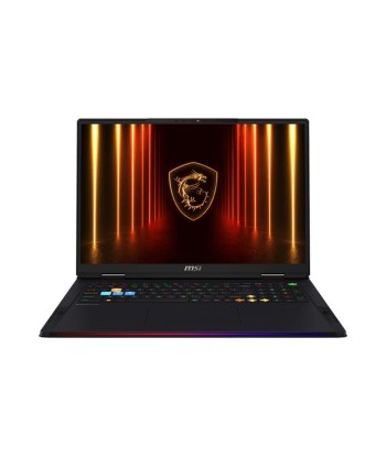 Notebook MSI Raider 18 HX AI A2XWIG CPU Core Ultra U9-285HX 2800 MHz 18" 3840x2400 RAM 64GB DDR5 6400 MHz SSD 2TB+2TB NVIDIA