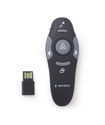 Gembird WP-L-11 Wireless Presenter with Laser Pointer – USB
