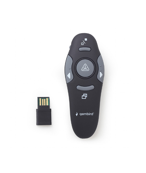 Gembird WP-L-11 Wireless Presenter with Laser Pointer – USB Gembird WP-L-11 Wireless Presenter with Laser Pointer – USB