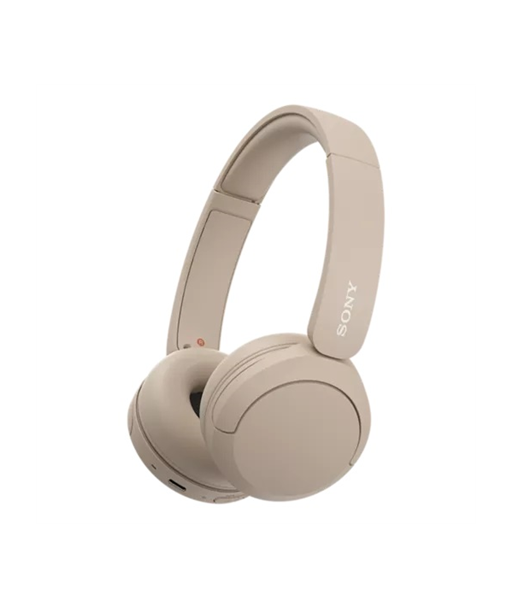 Беспроводные наушники Sony WH-CH520 – Bluetooth, накладные, бежевые Беспроводные наушники Sony WH-CH520 – Bluetooth, накладные, бежевые
