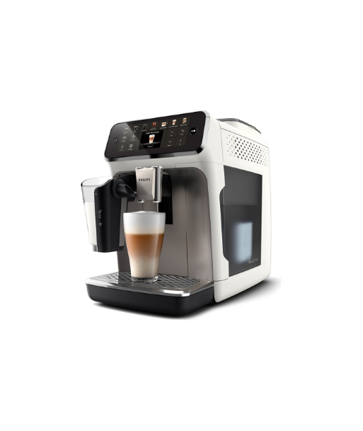 Philips EP4443/70 Fully Automatic Espresso Machine – 12 bar, 1500W, White/Black Philips EP4443/70 Fully Automatic Espresso Machine – 12 bar, 1500W, White/Black