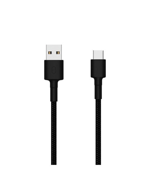 Xiaomi Mi Type-C Punutud Kaabel 1m Must Xiaomi Mi Type-C Punutud Kaabel 1m Must