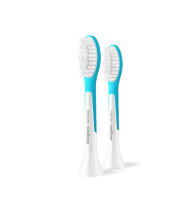 Philips Replacement brush heads, HX6042/90 Sonicare, Heads, For kids, Number of brush heads included 2, White/Blue