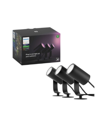 Philips Hue Lily Outdoor Spot base set 3x8W 24V | Hue White and Color Ambiance