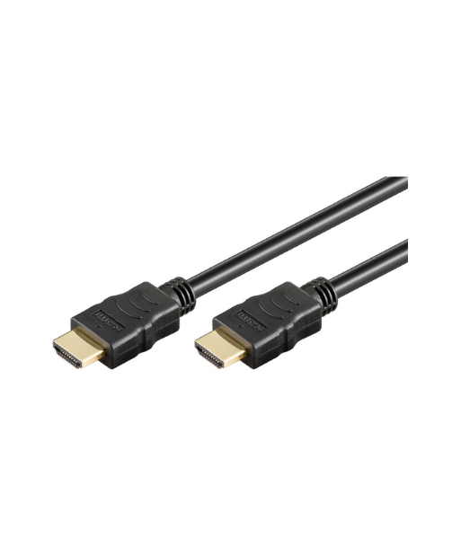 Goobay High Speed HDMI kaabel Ethernetiga – 10m, HDMI Type A isane-isane, must Goobay High Speed HDMI kaabel Ethernetiga – 10m, HDMI Type A isane-isane, must