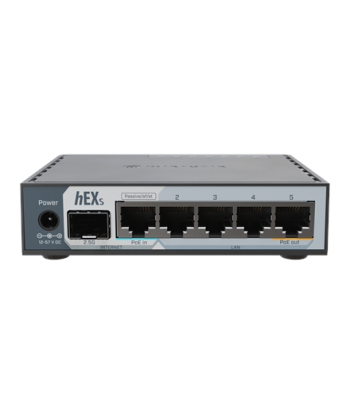 MikroTik hEX S (2025 version) with RouterOS L4, desktop case | MikroTik
