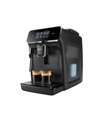 Philips EP2220/10 Automatic Coffee Maker – 15 Bar, Milk Frother, 1500W, Black