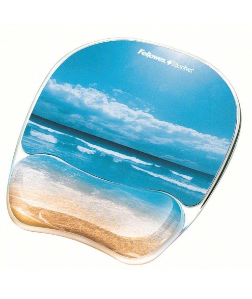 Fellowes Photo Gel Mouse Pad – Sandy Beach, Model 9179301 Fellowes Photo Gel Mouse Pad – Sandy Beach, Model 9179301