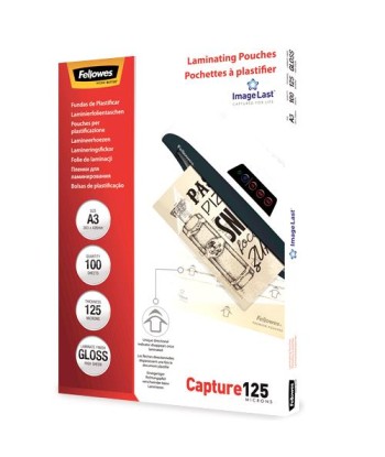 LAMINATOR POUCH IMAGELAST/A3 125 100PCS 5307506 FELLOWES
