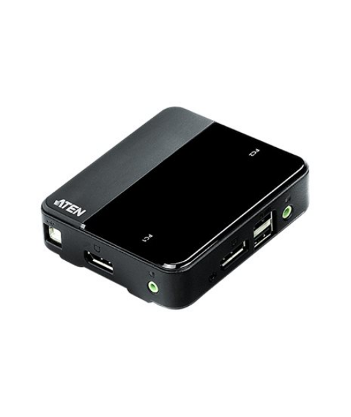 Aten USB DisplayPort/Audio KVM переключатель на 2 порта – поддержка 4K UHD, модель CS782DP