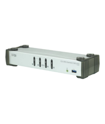 Aten 4-Port USB 3.0 DisplayPort KVMP Switch (Cables included) | CS1914