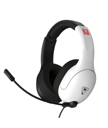 Turtle Beach Airlite Fit Headset for Nintendo Switch – Black/White Comfort & Clarity