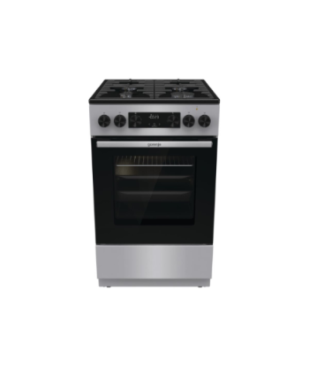 Плита Gorenje, GK5C42SF, Hob type Gas, Oven type Electric, Grey, Width 50 cm, Depth 59.4 cm, 70 L