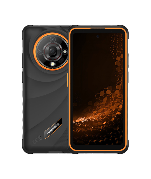 HAMMER Hammer Iron 6 (Black) DS 6.56" IPS TFT 720x1612/2GHz/128GB/6GB RAM/Android 14/microSDXC/WiFi,BT,4G | Hammer