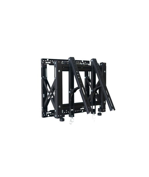 EDBAK, Wall mount, VWPOP65-P, Display Mounts, 42-65", Maximum weight (capacity) 60 kg, Black