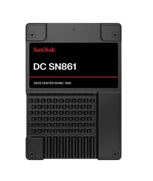 SanDisk DC SN861 3.84TB U.2 PCIe Gen5 NVMe SSD – Enterprise-Grade Performance