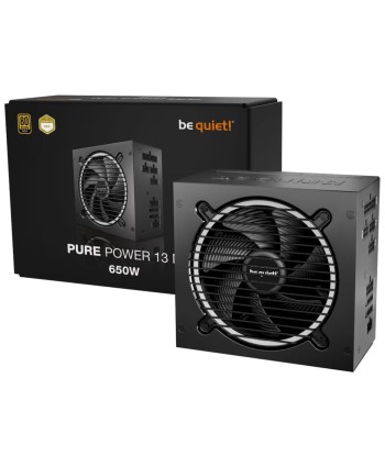 Power Supply BE QUIET Pure Power 13m 650 Watts Efficiency 80 PLUS GOLD PFC Active MTBF 100000 hours BP025EU