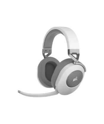 Kõrvaklapid Corsair, Gaming, HS65, Wireless, Over-Ear, Microphone, Wireless, White