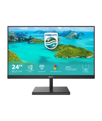 Philips 245E1S LCD Monitor – 23.8" IPS, QHD, 75 Hz, HDMI, Black