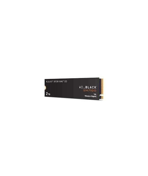 SSD WESTERN DIGITAL Black SN7100 2TB M.2 PCIe Gen4 NVMe 3D TLC Write speed 6900 MBytes/sec Read speed 7250 MBytes/sec SSD WESTERN DIGITAL Black SN7100 2TB M.2 PCIe Gen4 NVMe 3D TLC Write speed 6900 MBytes/sec Read speed 7250 MBytes/sec