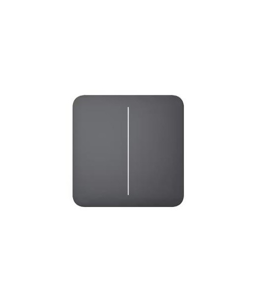 SMART SOLOBUTTON 2GANG/GRAPHITE 46016 AJAX SMART SOLOBUTTON 2GANG/GRAPHITE 46016 AJAX