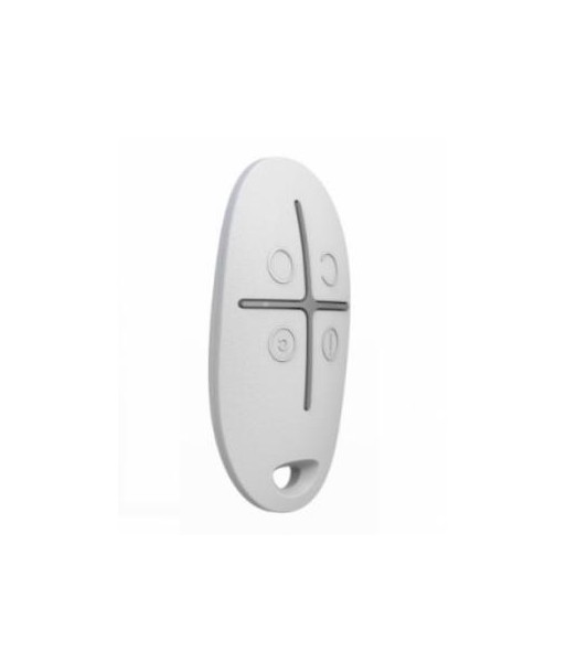 AJAX SpaceControl Wireless Keyfob – White, Remote Security Control, Model 38166 AJAX SpaceControl Wireless Keyfob – White, Remote Security Control, Model 38166